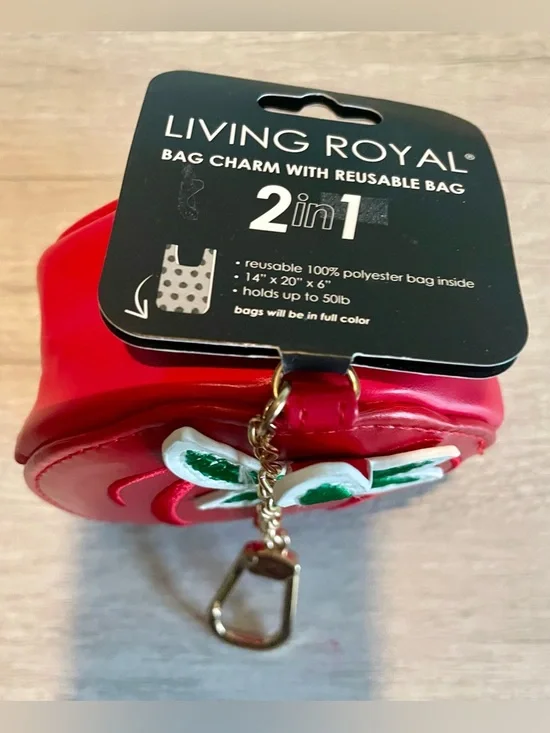 Living Royal Bag Charm with Reusable Bag - Picture 2 of 7